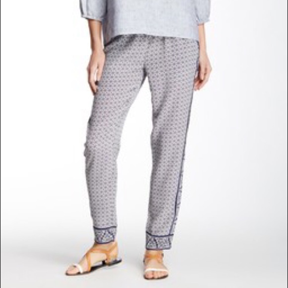 Joie Silk Pattern Pants